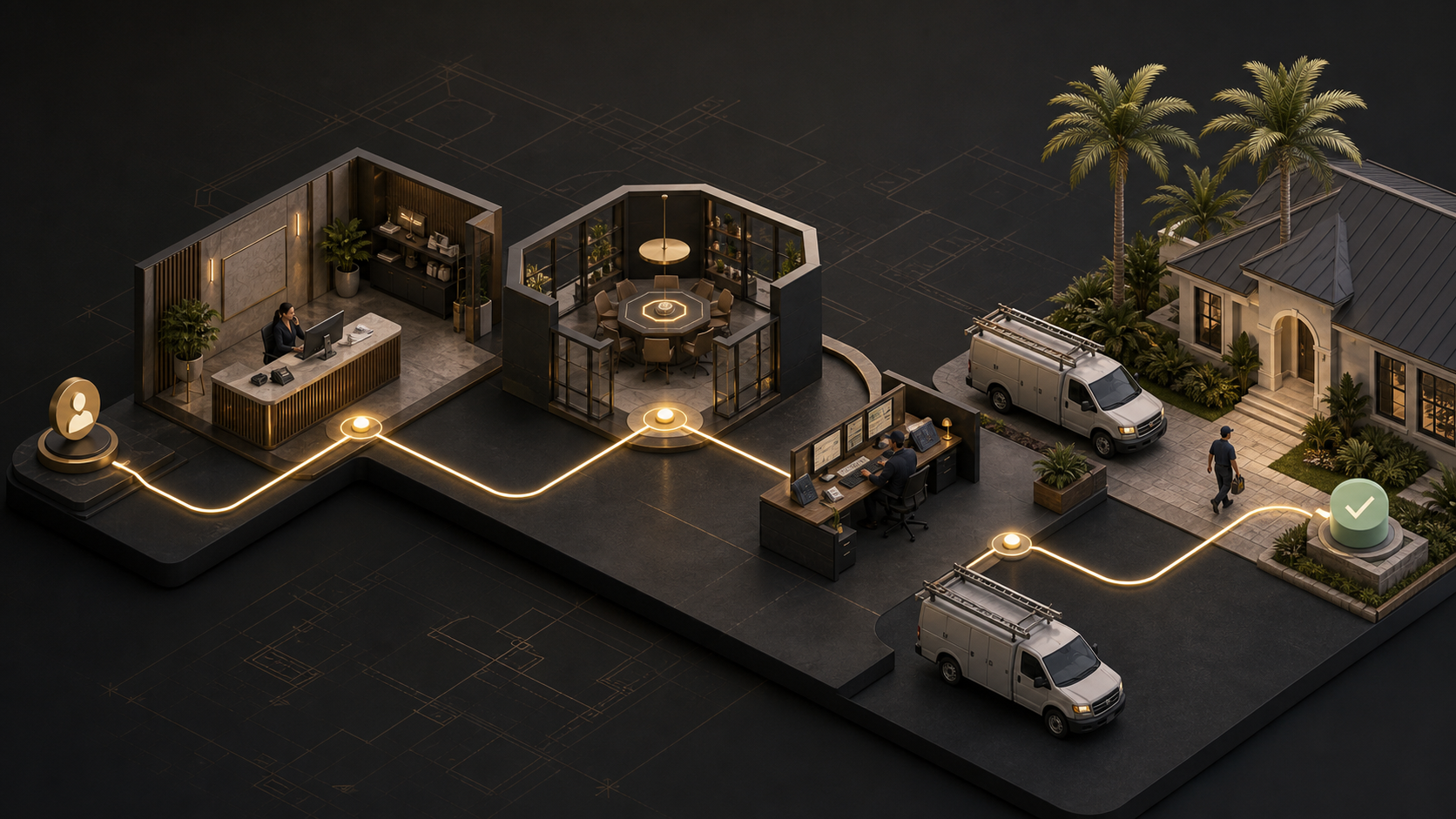 Illustrative opportunity report with Florida project signals
